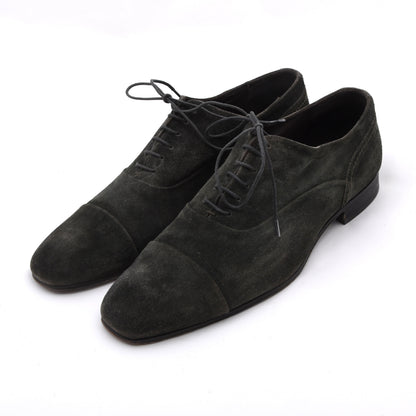 Z Zegna Wildleder Schuhe Gr. EU 7 / US 8 Made in Italy - Grün
