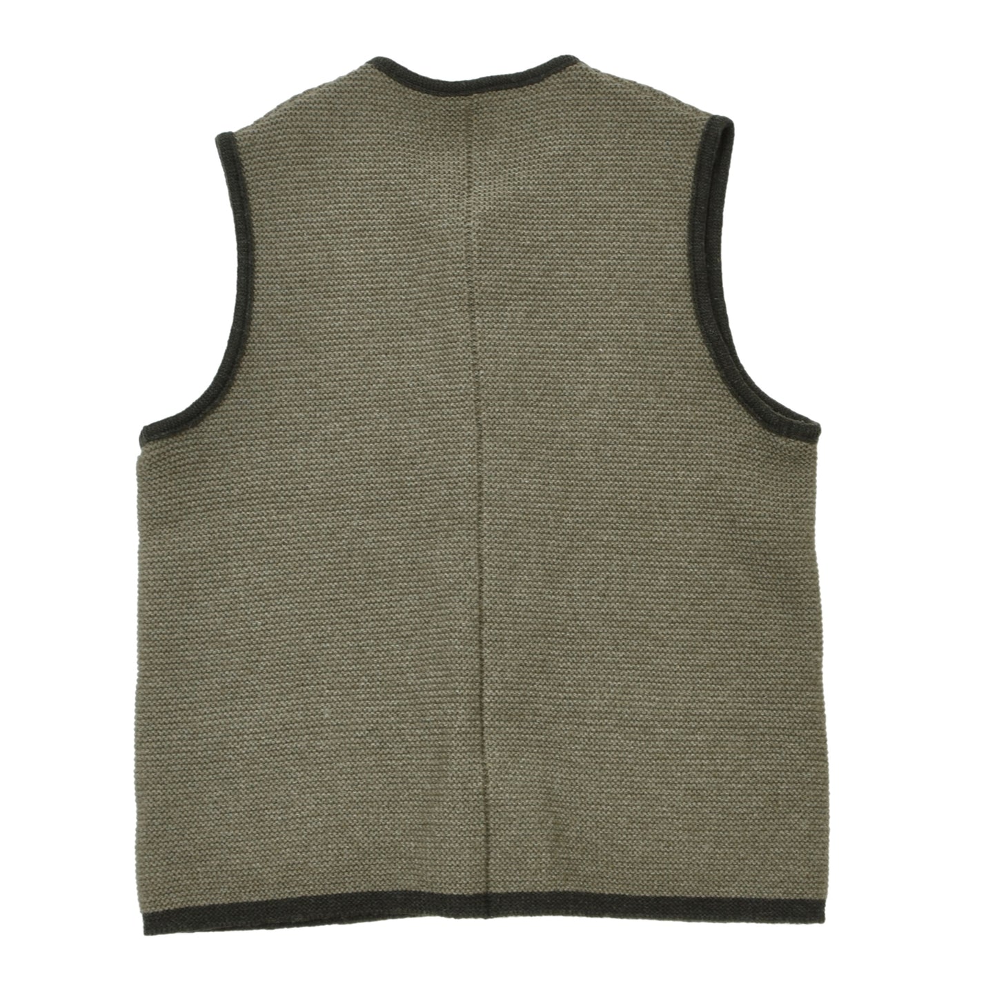 St. Peter Trachten Wool Sweater Vest Size 54 Chest ca. 56cm - Green