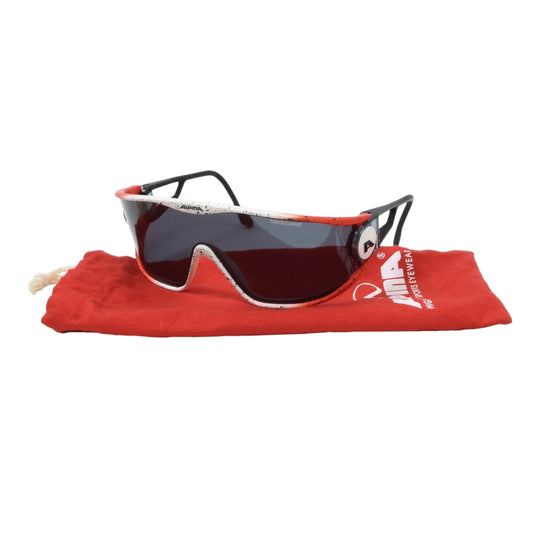 Alpina Swing Shield S Sunglasses - Red & White