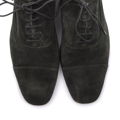 Z Zegna Wildleder Schuhe Gr. EU 7 / US 8 Made in Italy - Grün