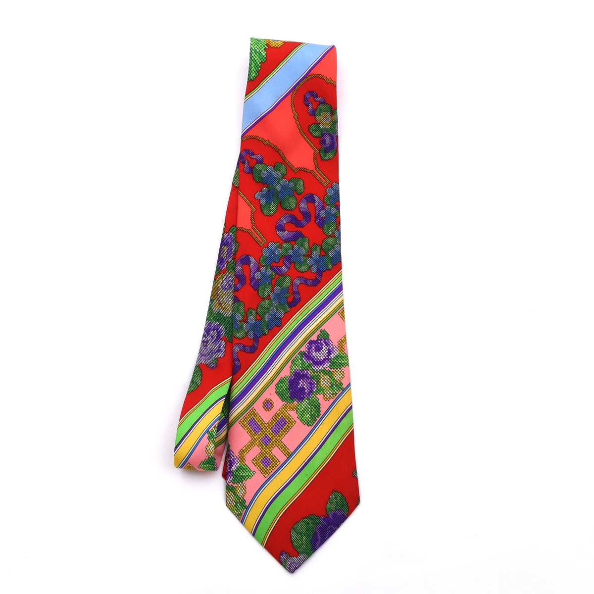 Vintage Gianni Versace Seide Krawatte – 1990er