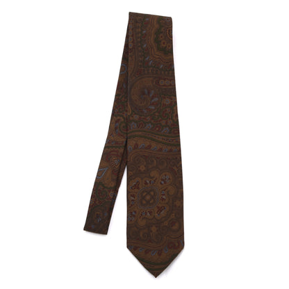 Graham & Gunn Ancient Madder Silk Tie Made in England - Paisley