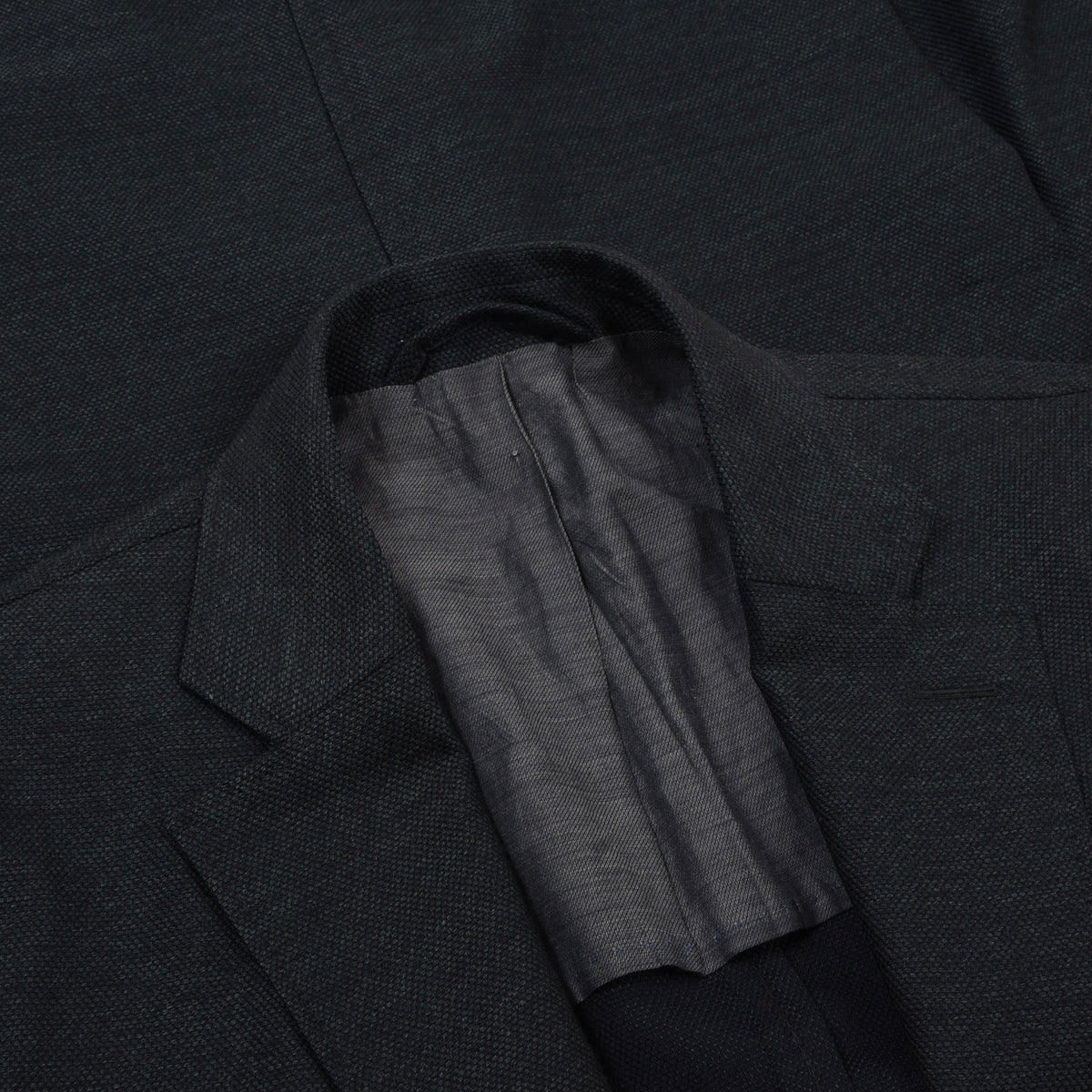 Hackett London 100% Wool 1/4 Lined Jacket Size 46 / 36 - Dark Green
