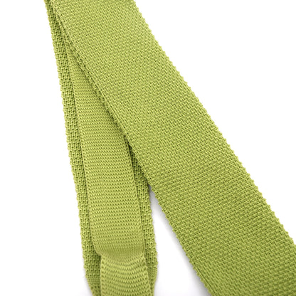 Andrew's Ties Silk Knit Tie Made in Italy - Green