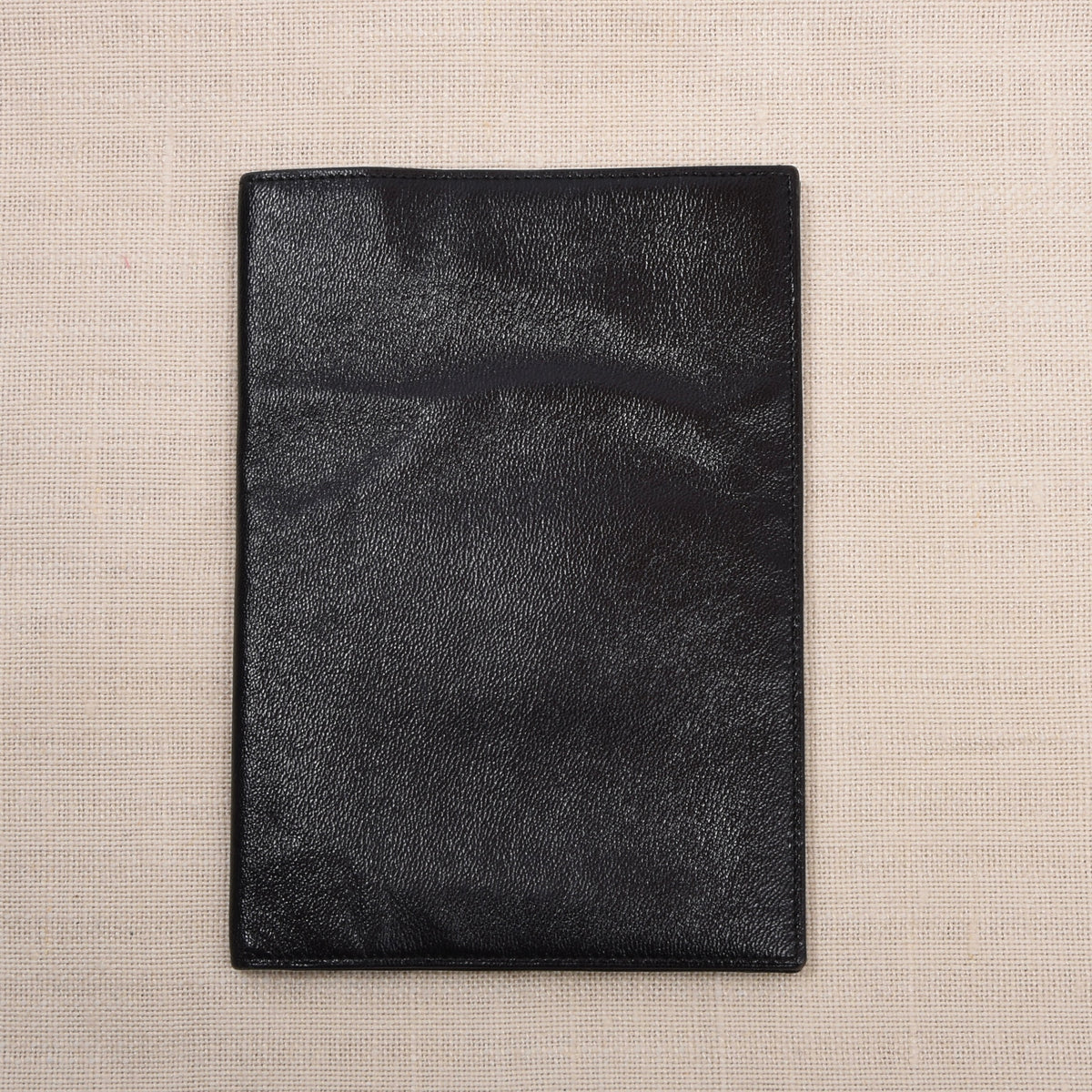 NOS Luxury Leather Travel Wallet Multi Pocket ca. 12cm - Black