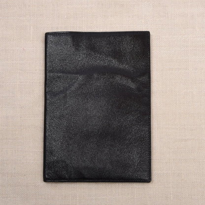 NOS Luxury Leather Travel Wallet Multi Pocket ca. 12cm - Black