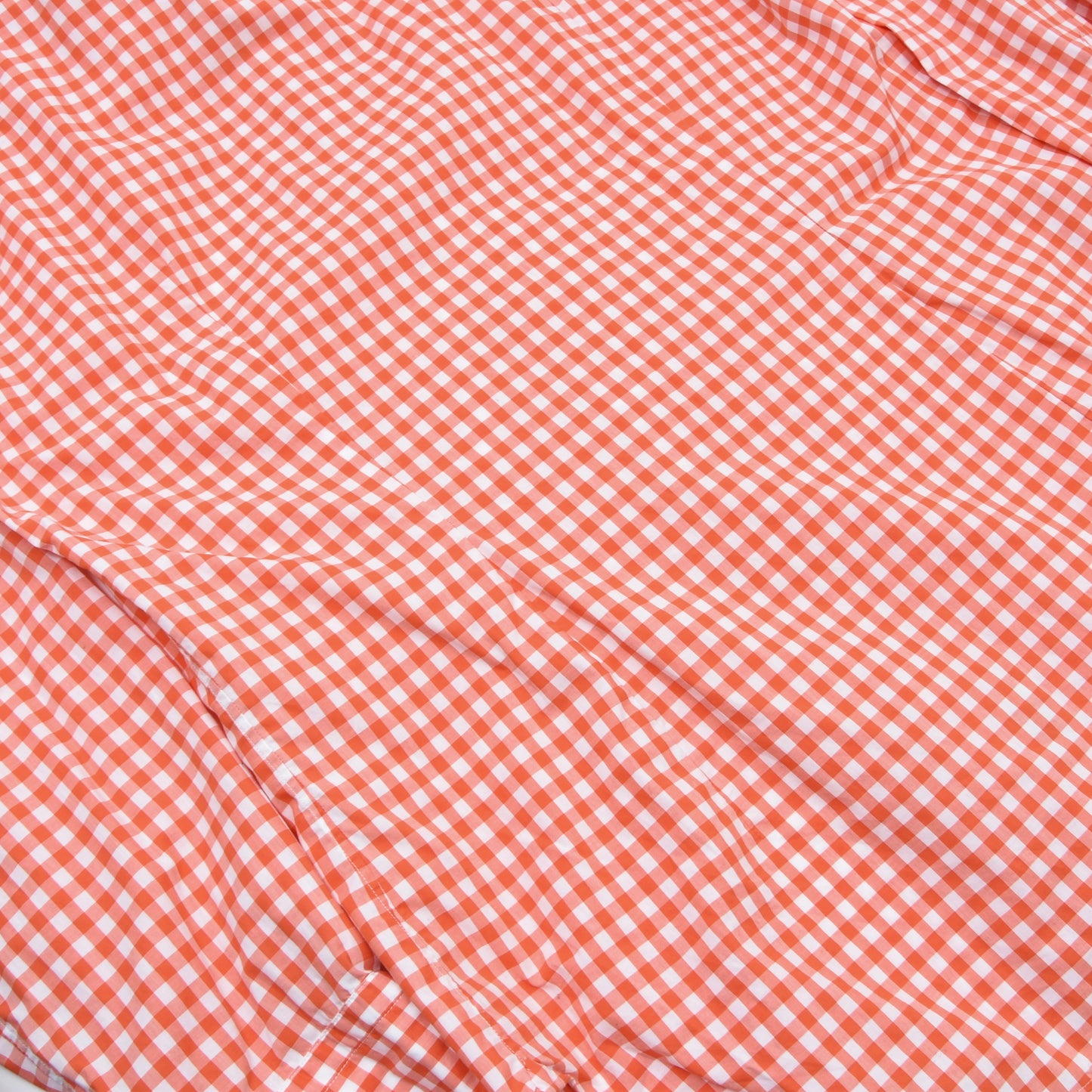 Truzzi Milano Shirt Size 40/15 3/4 - Orange & White