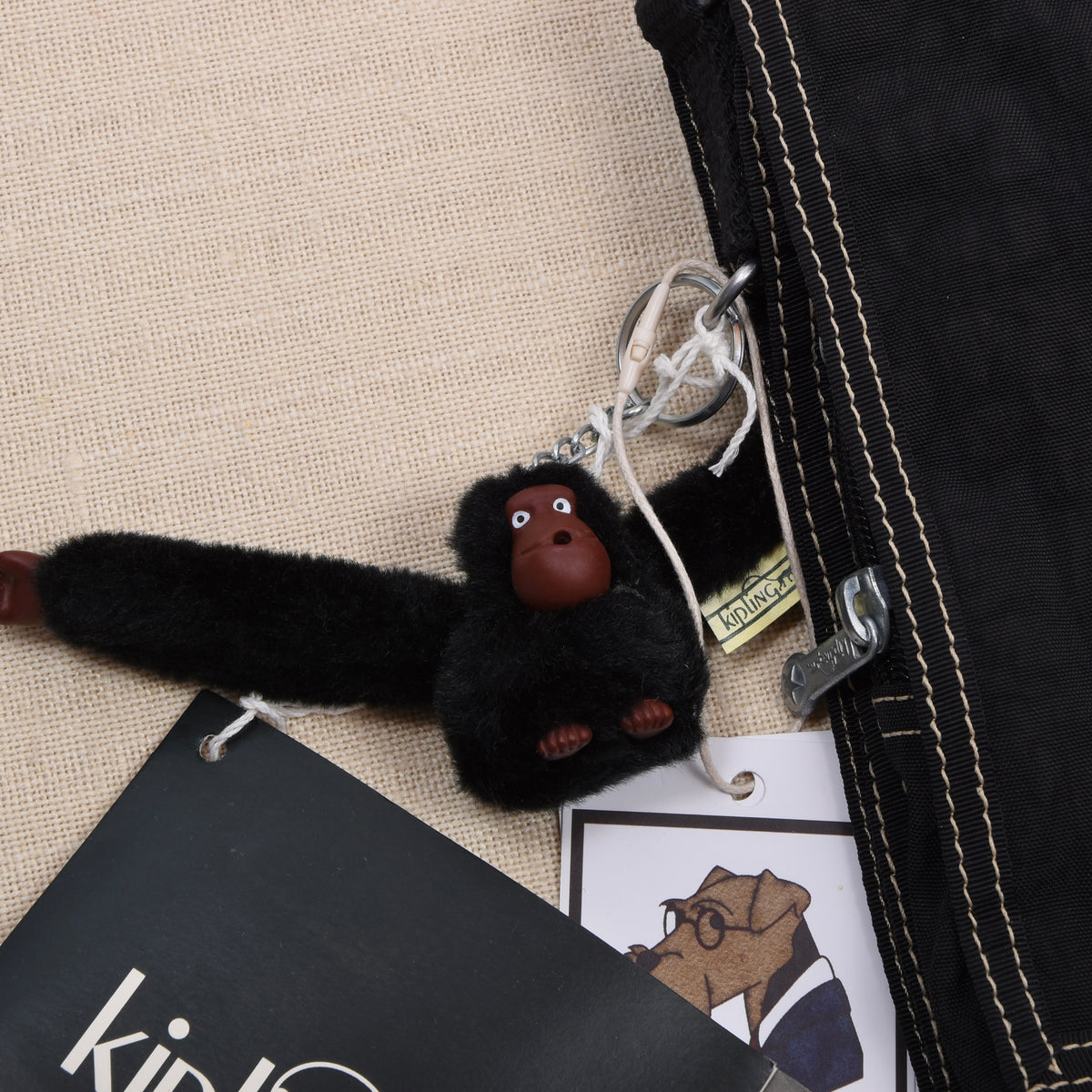 NOS Kipling Cross Body Bag/Pouch - Black