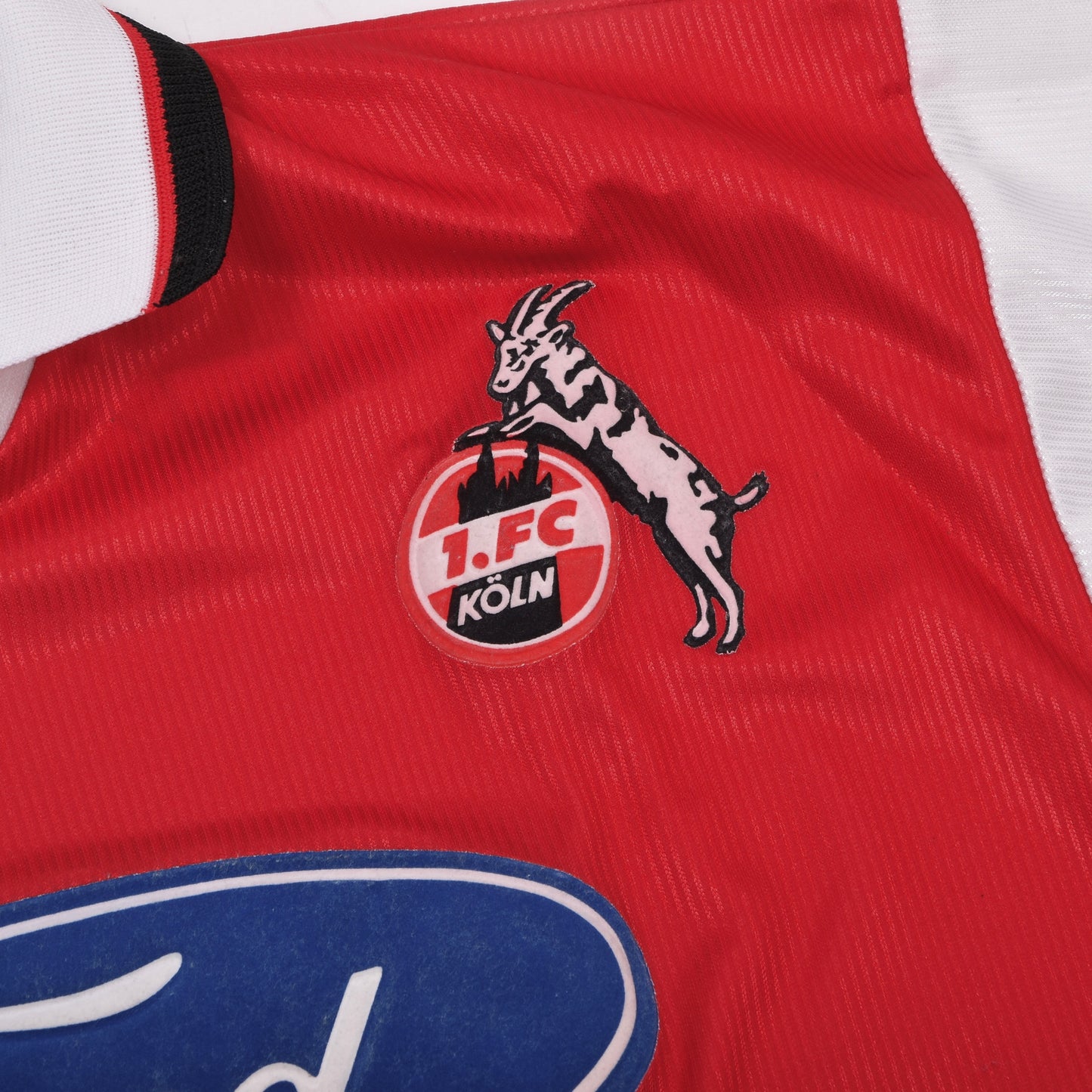Vintage 1. FC Köln Puma Jubiläumstrikot #9 Polster 1948-1998 Größe XL Brust ca. 57cm