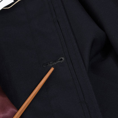 Wilhelm Silbernagl Bespoke Trench Coat ca. 66.5cm - Navy Blue