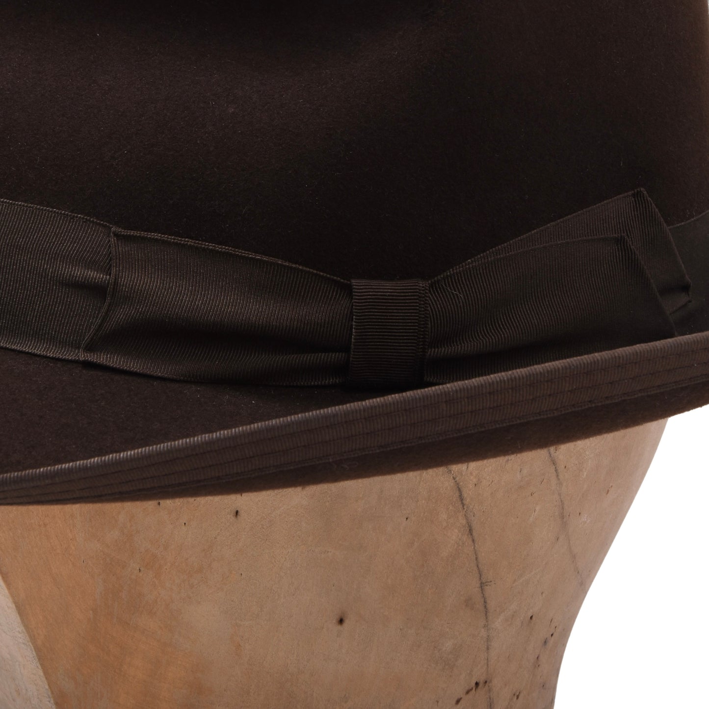 Skriwanek Hut, 1930er-1940er Jahre, 6,5 cm Krempe, Größe 56, Braun