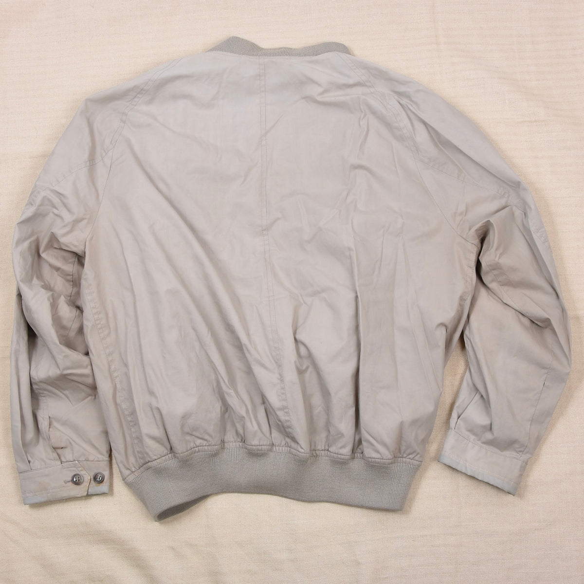 Vintage Burberrys Blouson/Jacke Gr. 52 Made in Spain - Beige-Grau