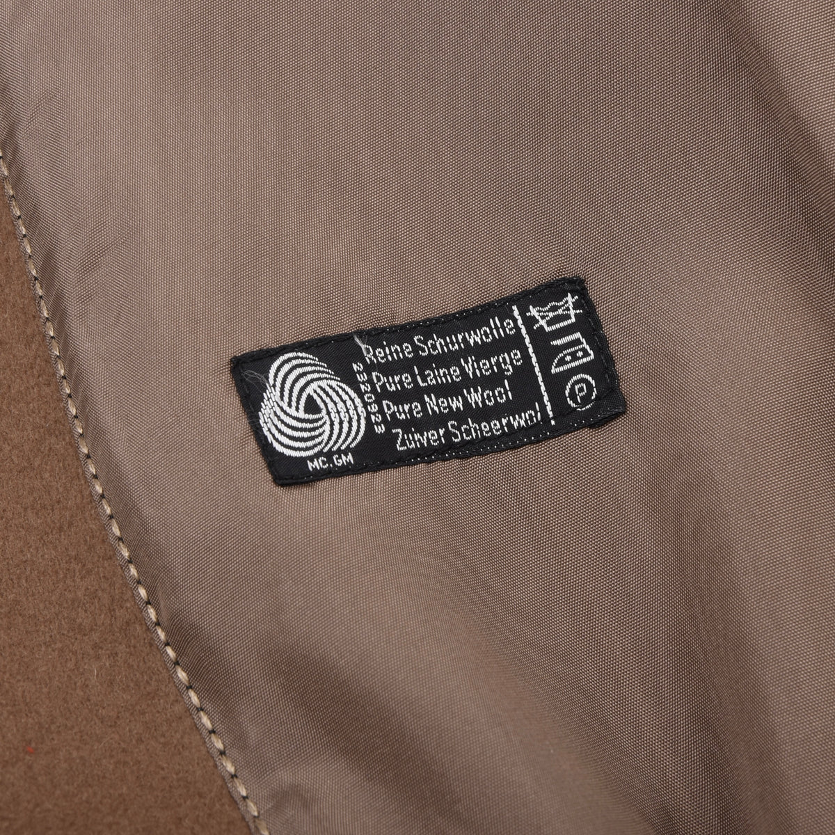 Vintage 1960s Greiff Wool Overcoat - Brown/Tan