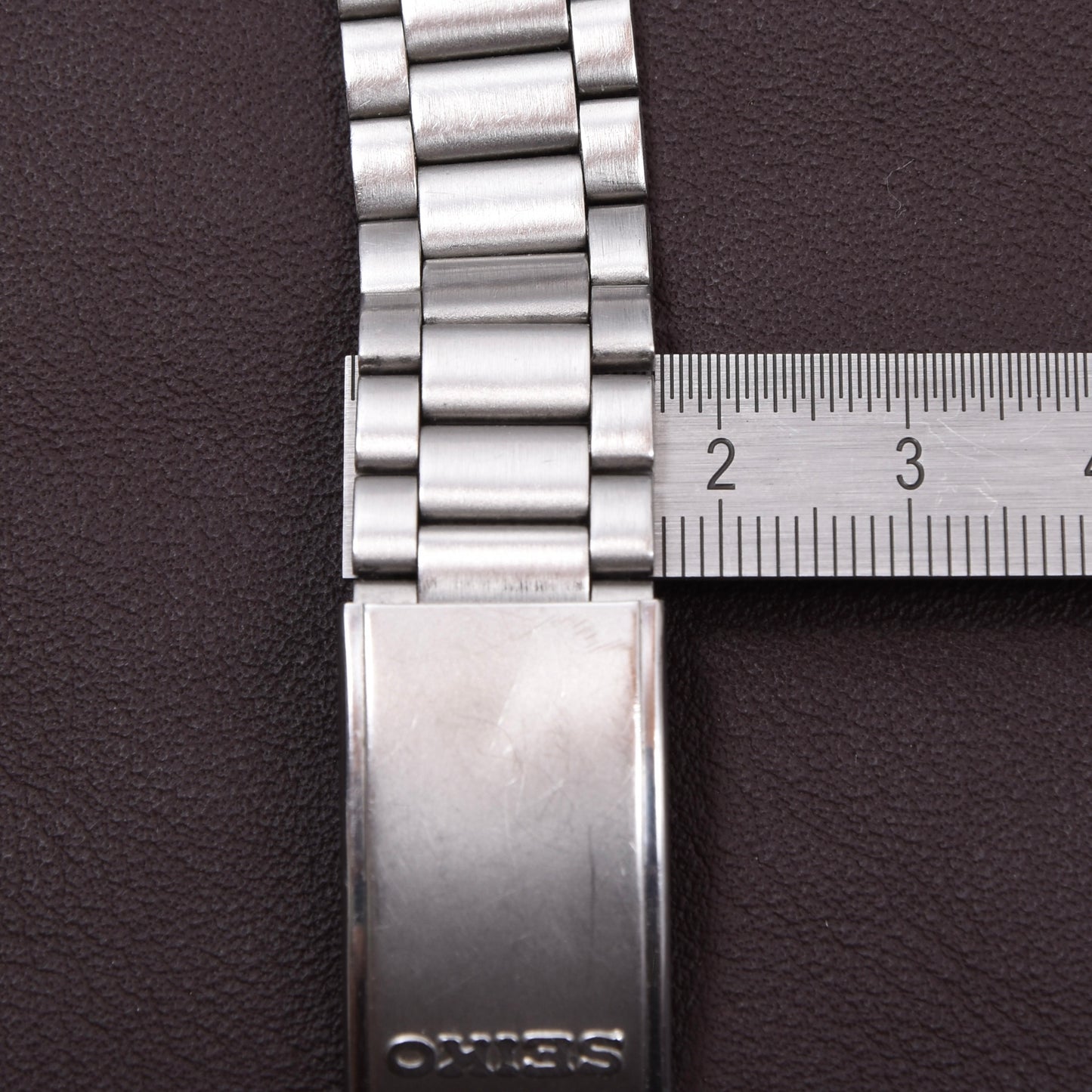 Vintage Edelstahl Seiko Armband - 18mm