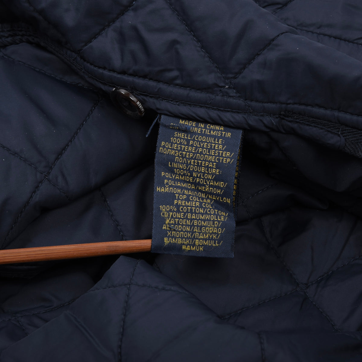 Polo Ralph Lauren Steppjacke Gr. L - Marineblau