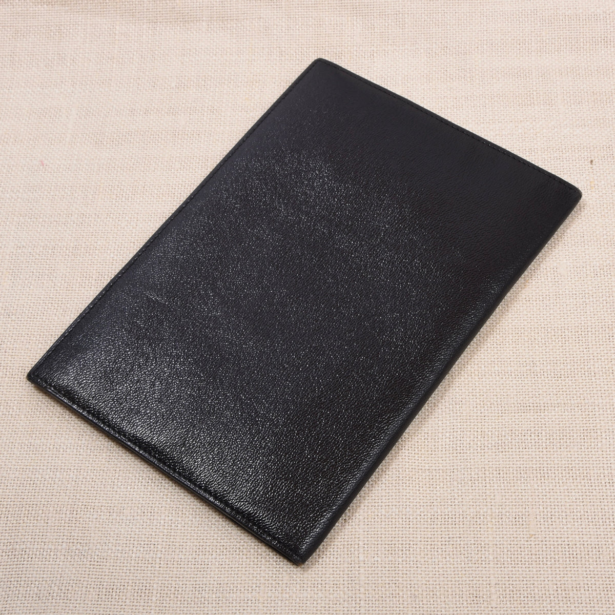 NOS Luxury Leather Travel Wallet Multi Pocket ca. 12cm - Black