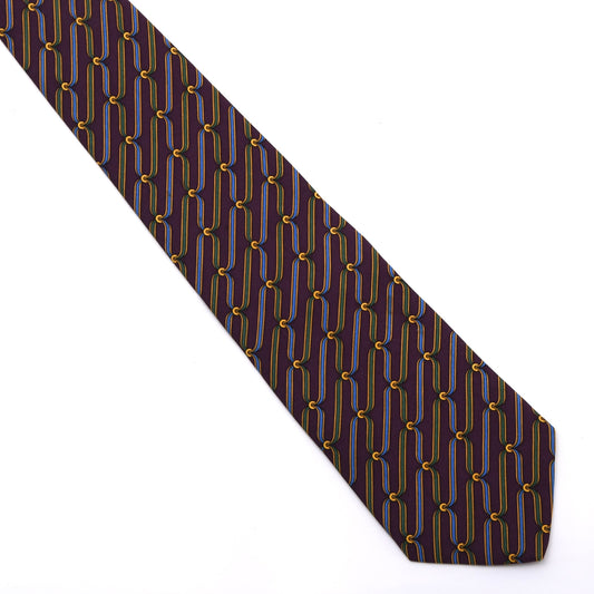 Brooks Brothers Silk Tie Made in USA - Purple Ribbons