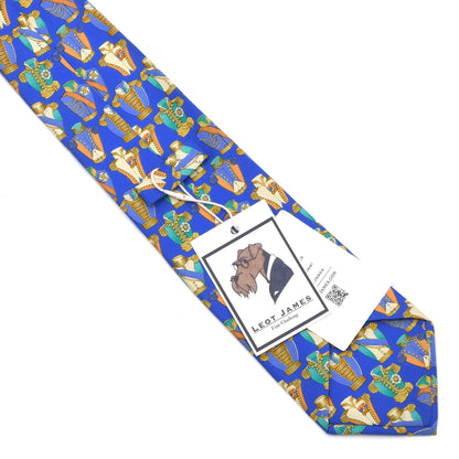 Leonard Paris Seide Krawatte Made in Italy - Dessin N'003