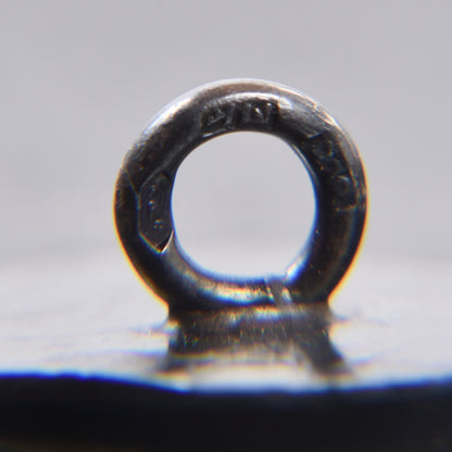 9x .800 Silver Trachten Buttons ca. 19.74g - Hunting Motif