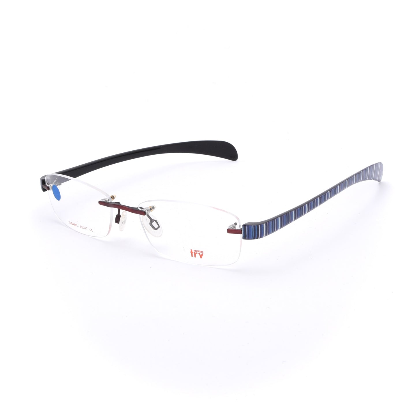 NEU OHNE ETIKETT Try Change Frames Mod. TH04301 – blaue Streifen