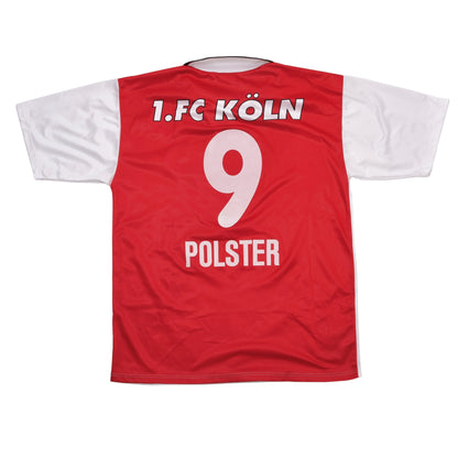 Vintage 1. FC Köln Puma Jubiläumstrikot #9 Polster 1948-1998 Größe XL Brust ca. 57cm