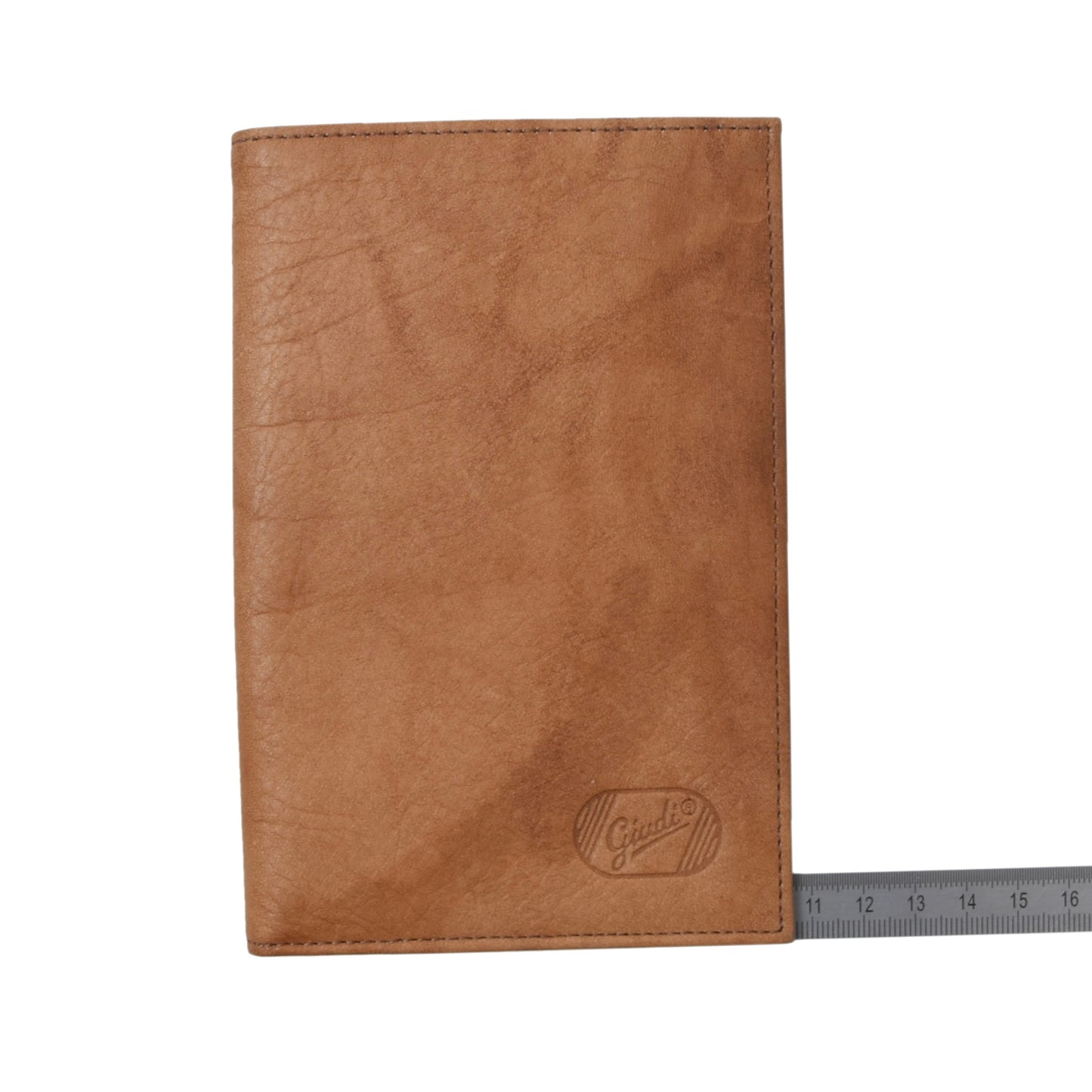 Giudi Leather Travel Wallet - Brown