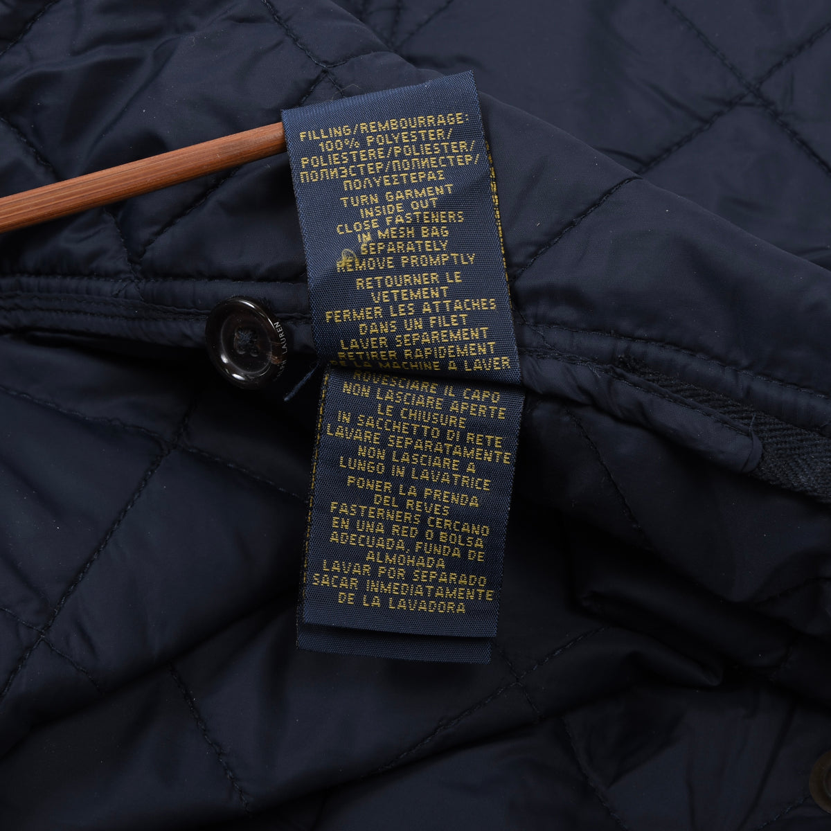 Polo Ralph Lauren Steppjacke Gr. L - Marineblau