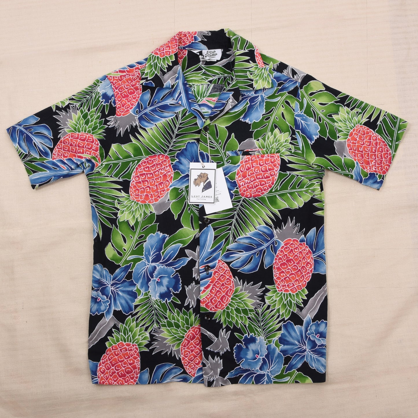 Vintage Hilo Hattie Hawaiihemd Größe M