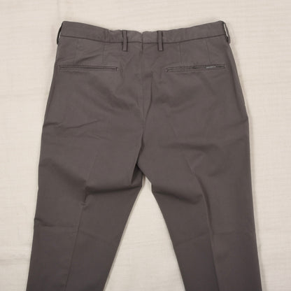 Incotex Royal Batavia High Comfort Hosen Gr. 46 Slim Fit - Grau-Braun