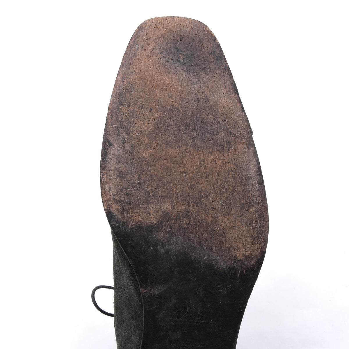 Z Zegna Wildleder Schuhe Gr. EU 7 / US 8 Made in Italy - Grün