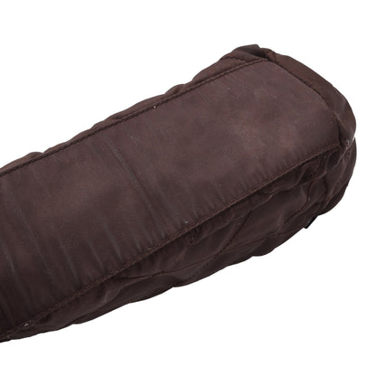 Vintage Prada Milano Quilted Nylon Purse ca. 31cm - Brown