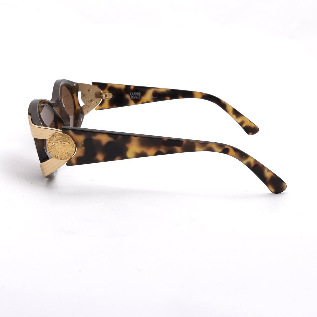 Vintage Gianni Versace Brillenfassung Mod. 423 Col. 279 - Tortoise & Gold