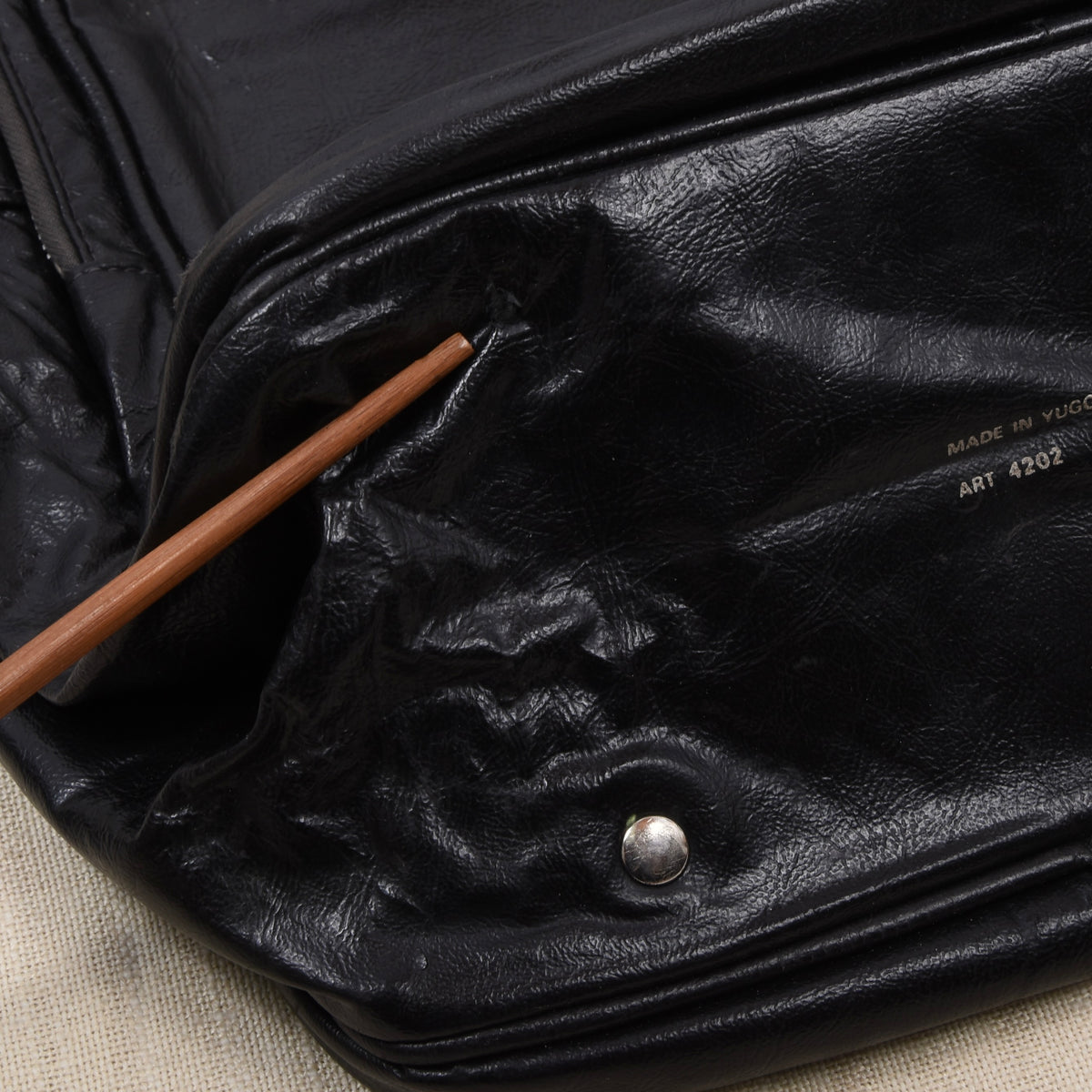 Vintage Adidas Crossbody Bag Art. 4202 Made in Yugoslavia - Black