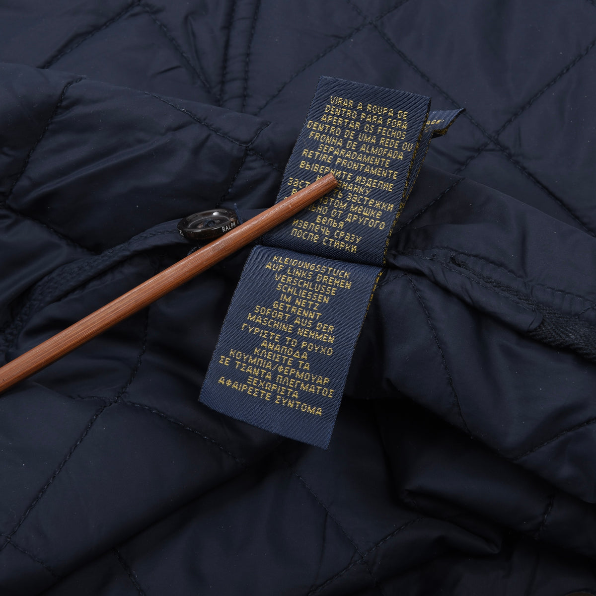 Polo Ralph Lauren Steppjacke Gr. L - Marineblau