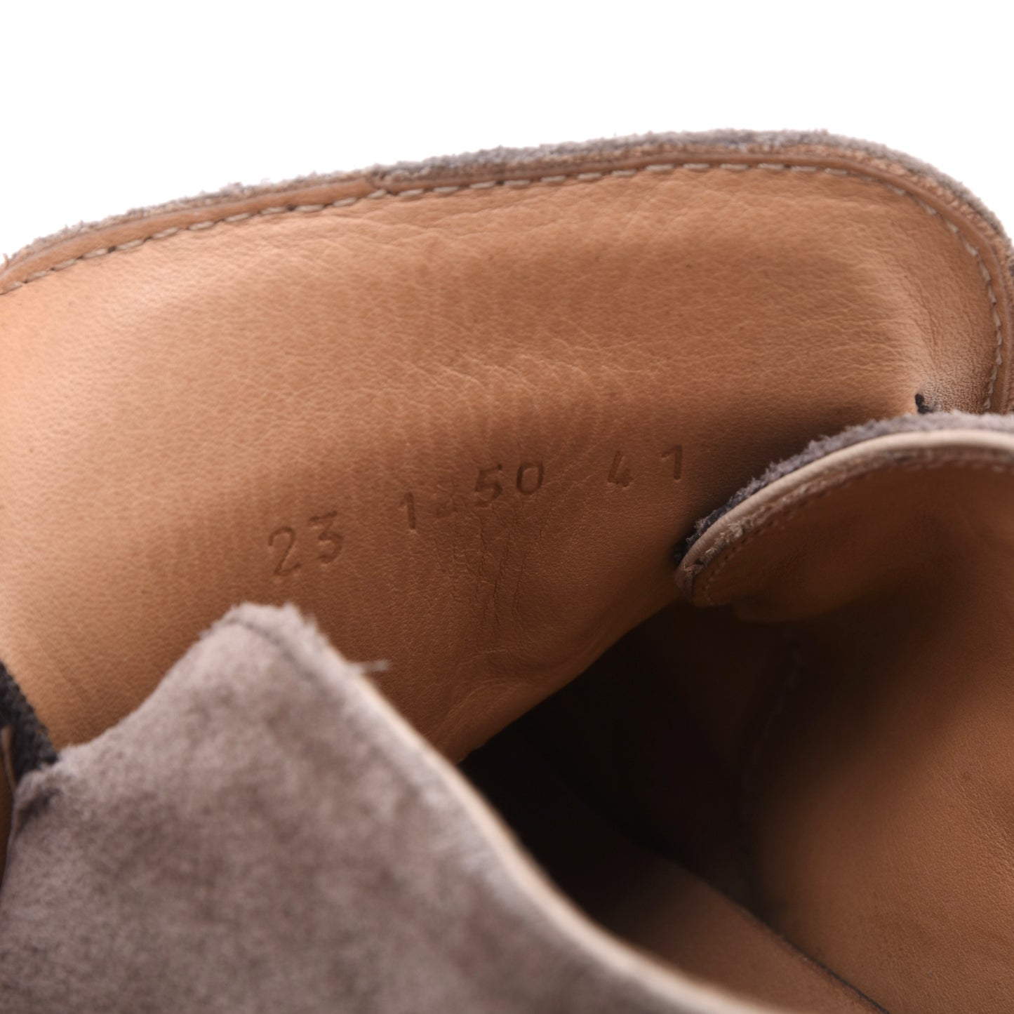 Aurelien Suede 'City Loafers' Größe 41 - Grau-Taupe