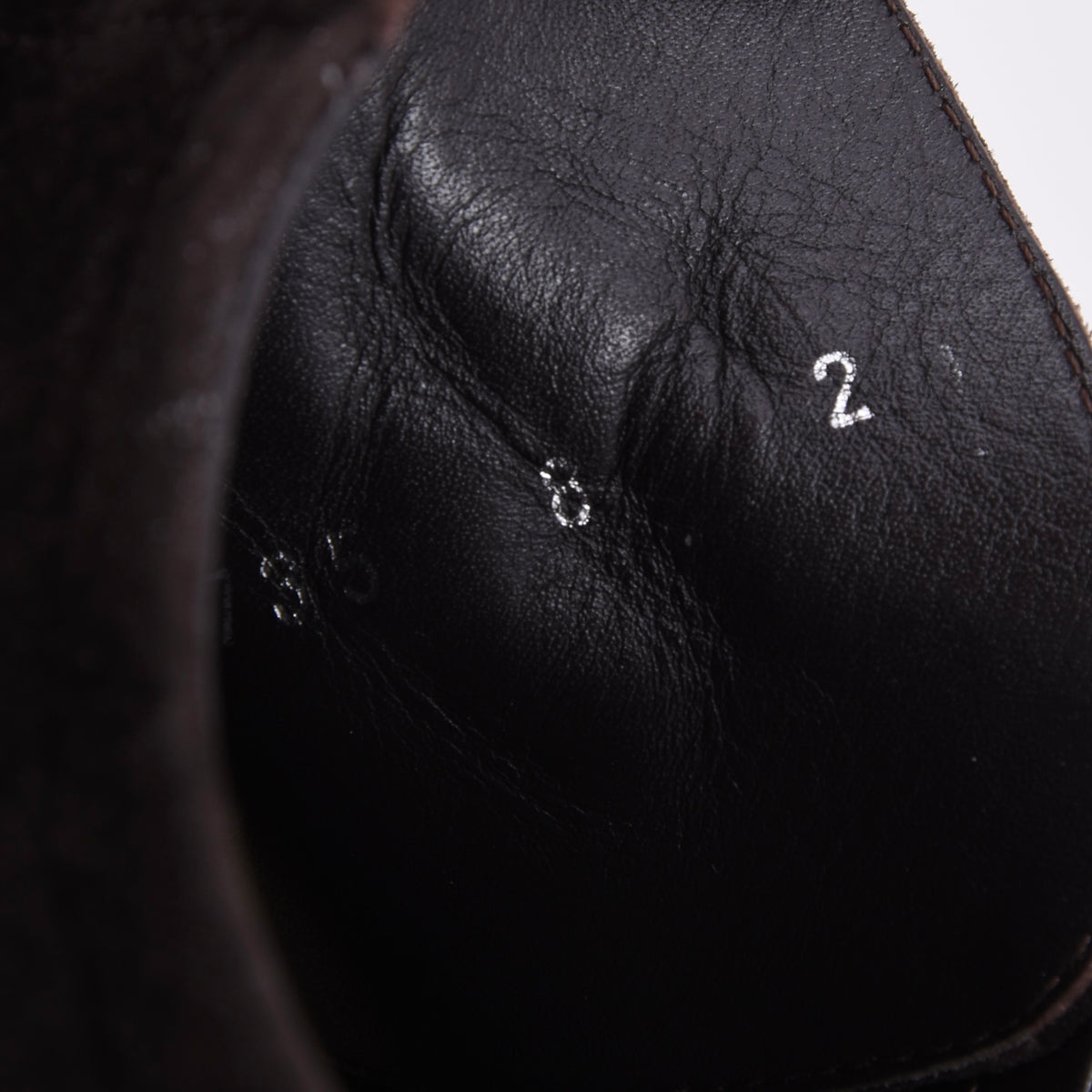 A. Testoni Suede Shoes Made in Italy Size 8 - Chocolate Brown