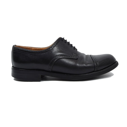 der Budapester x Alfred Sargent Captoe Shoes Size 8 - Black