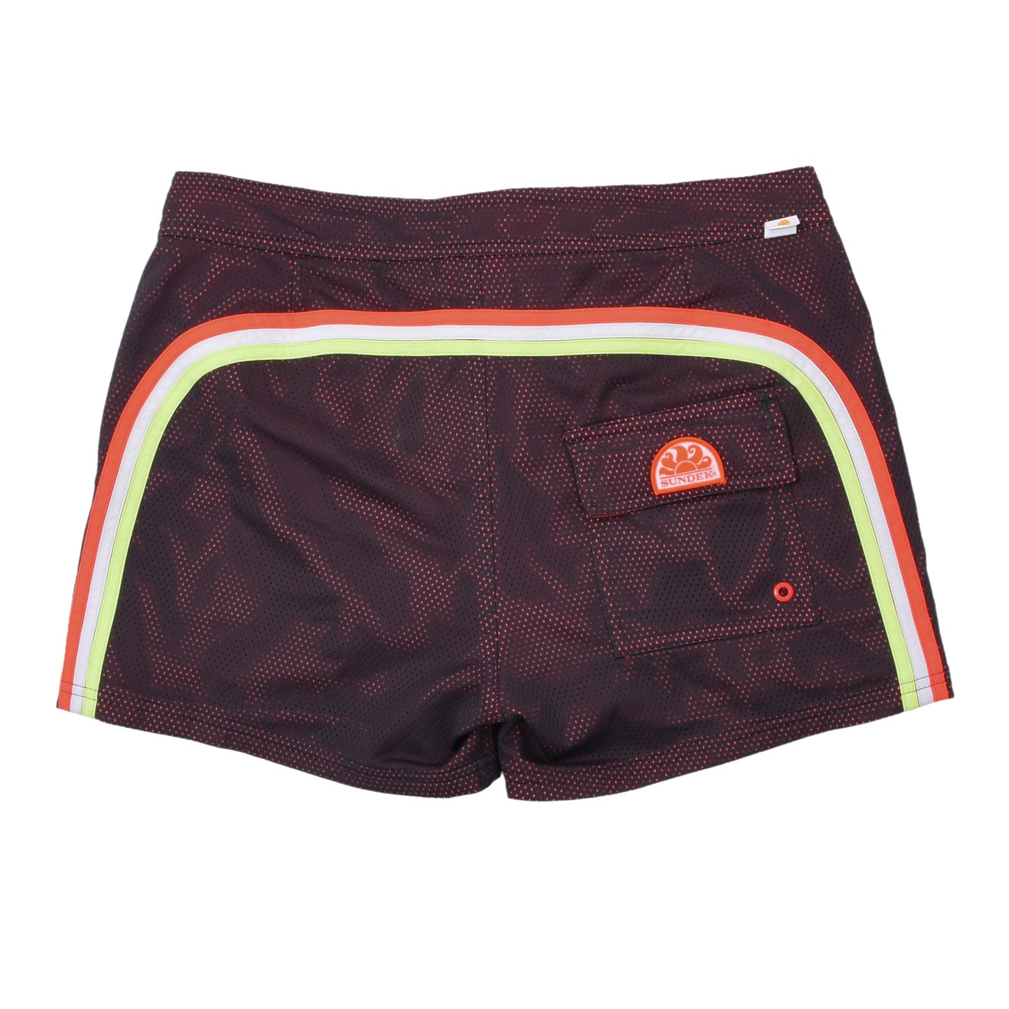 Sundek Badehose Größe 33 - Schwarz/Orange