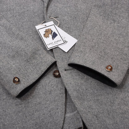Orig. Dachstein 100% Wolle Janker/Jacke Größe 54 ca. 61cm - Grau