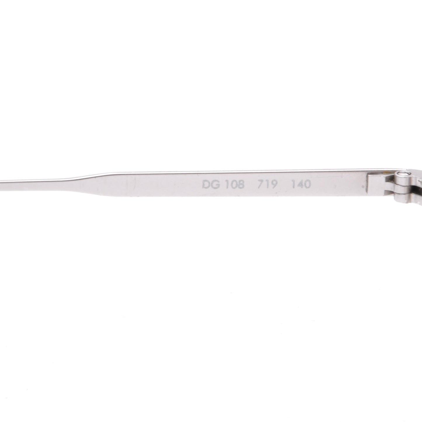Dolce & Gabbana Brillengestell Modell DG108 - Silber
