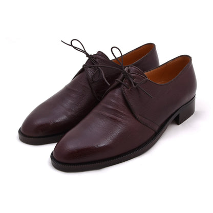 A. Testoni Derby Schuhe Gr. 7.5 F – Bordeaux-Braun