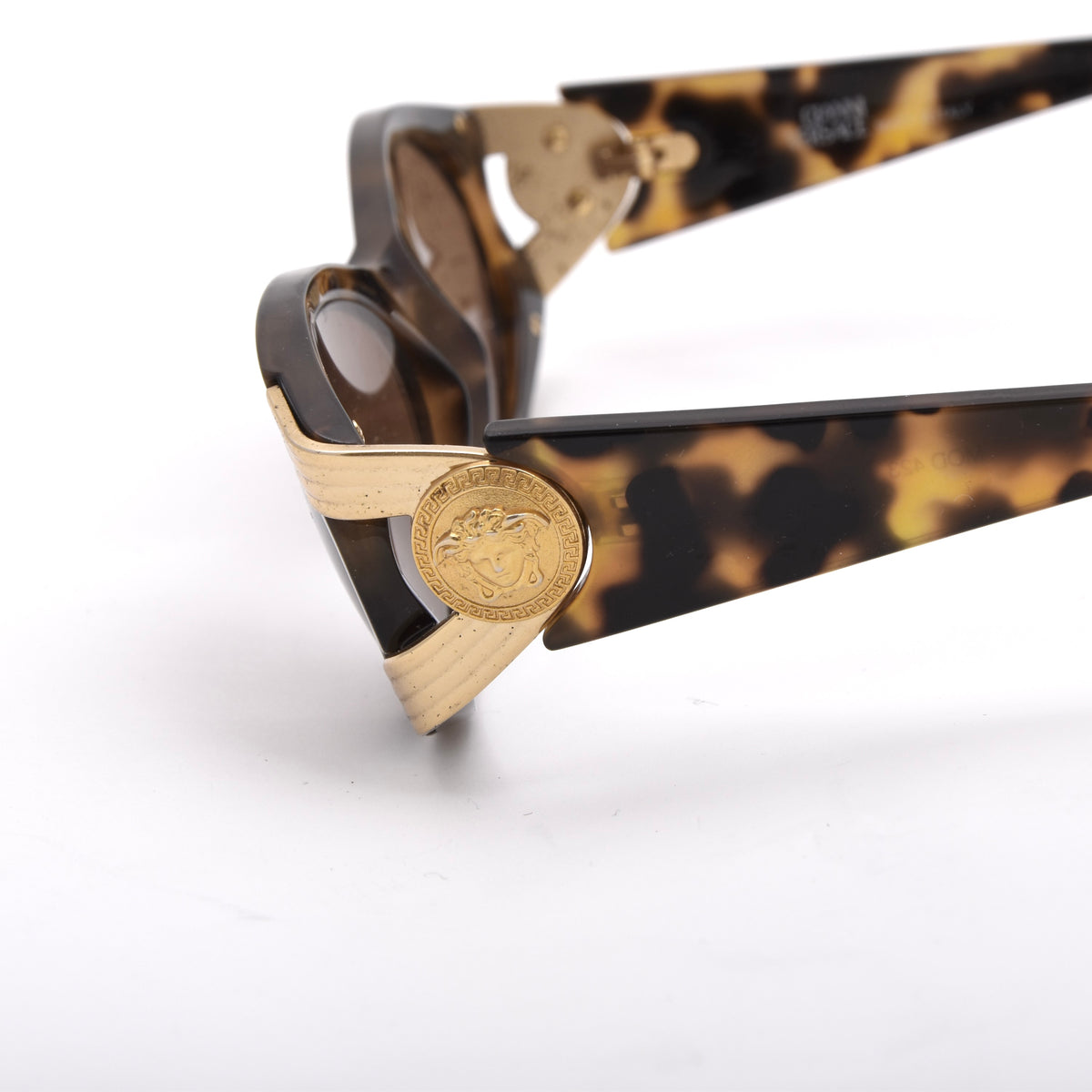 Vintage Gianni Versace Brillenfassung Mod. 423 Col. 279 - Tortoise & Gold