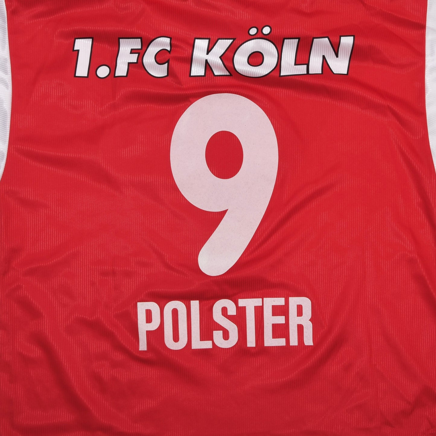 Vintage 1. FC Köln Puma Jubiläumstrikot #9 Polster 1948-1998 Größe XL Brust ca. 57cm