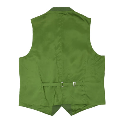 Allwerk Linen Vest/Trachtengilet Size 56 - Green