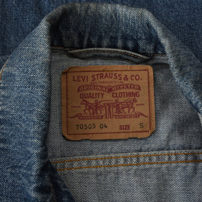 Levi's Jean Jacket 70503 Size S - Blue