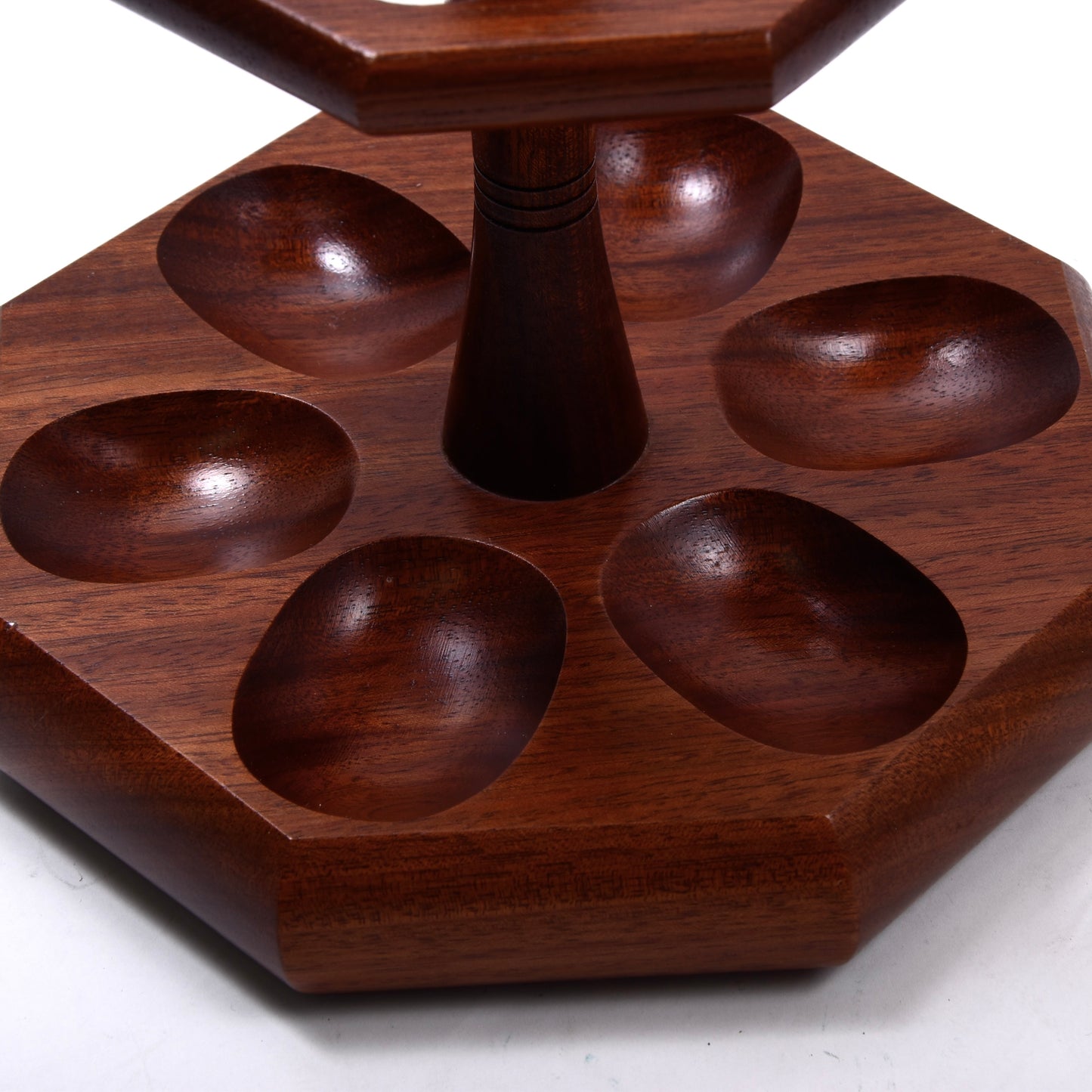 RO-EL Milano Mahogany Pipe Stand