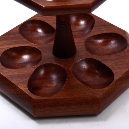 RO-EL Milano Mahogany Pipe Stand