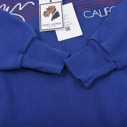 Vintage 1980-90er San Francisco x Healthknit Sweatshirt Gr. XL Made in the USA - Blau