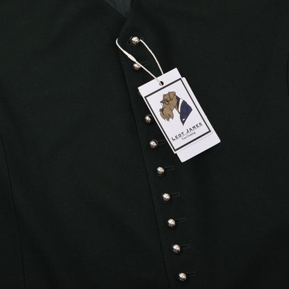 Allwerk Wollweste/Trachtengilet Größe 30 ca. 66cm - Grün