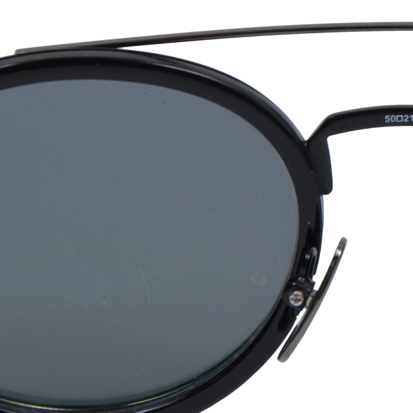 Thom Browne TB710 Frames + Clip-On Mirrored Sunglasses - Black